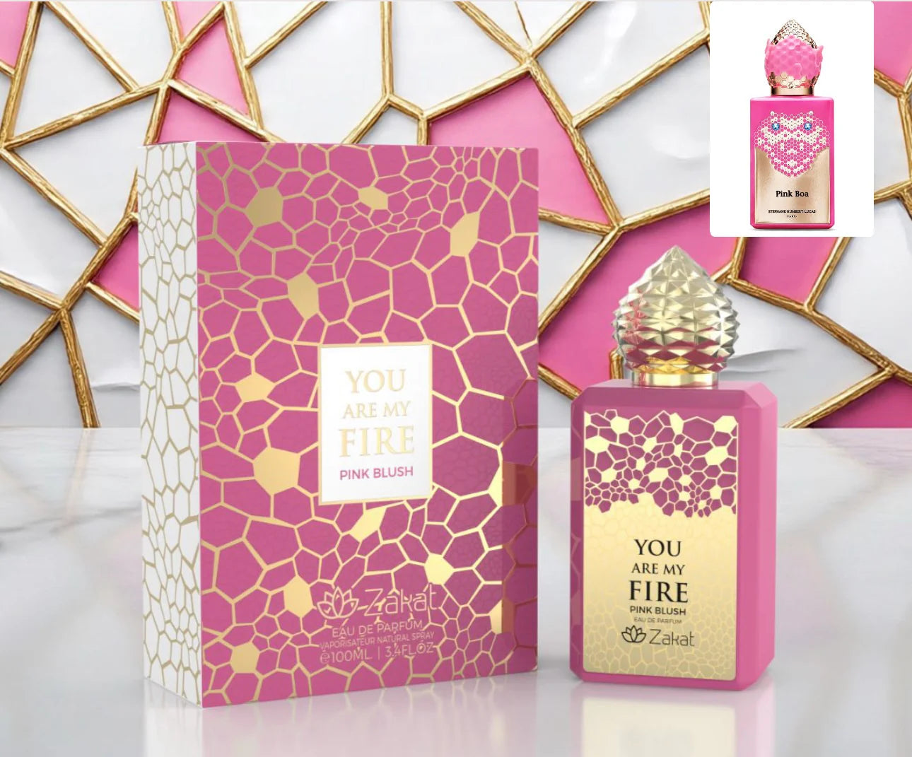 Zakat You Are My Fire Pink Blush