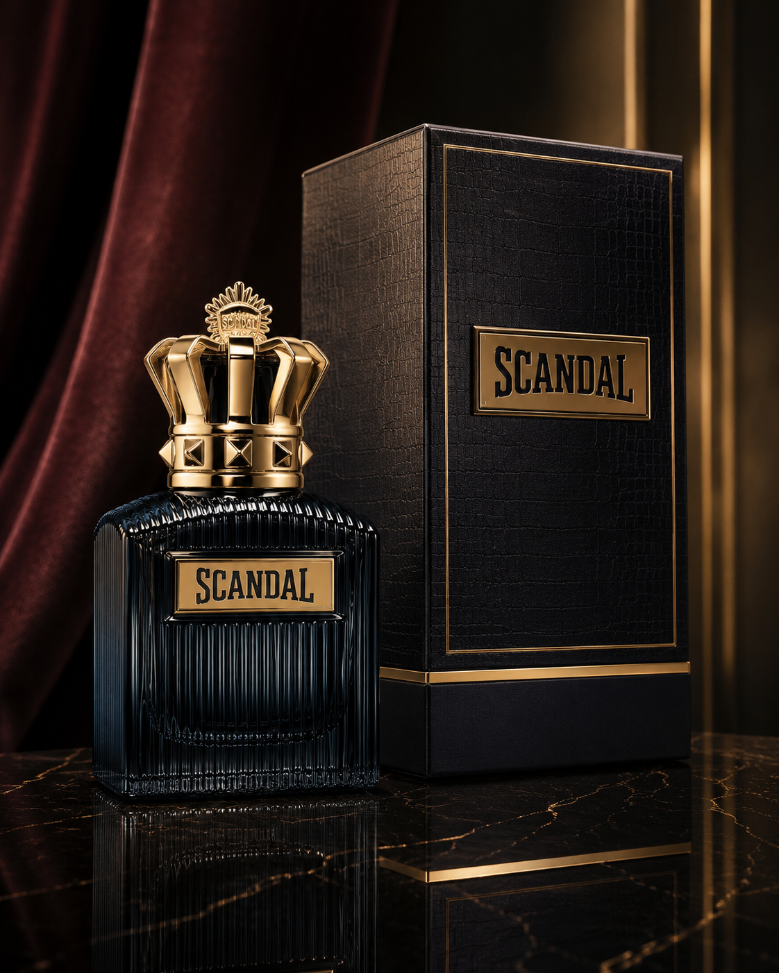 Jean Paul Gaultier Scandal Intense for Men con caja